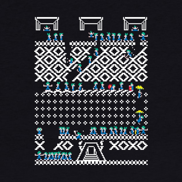 OH NO! It's Christmas! - Lemmings Ugly Sweater, Christmas Sweater & Holiday Sweater by RetroReview